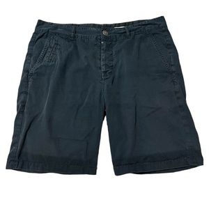 ALLSAINTS Navy Blue Men's Mitre Deck Cargo Shorts Size 33 *Please Read Bio*